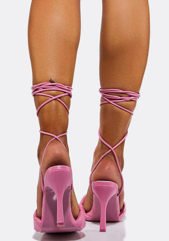 Babe Major Motif Quilted Sandals