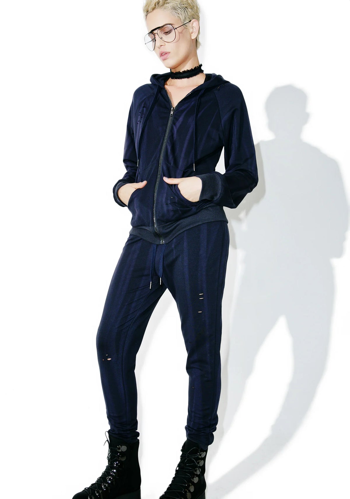 Two Step Velour Sport Set