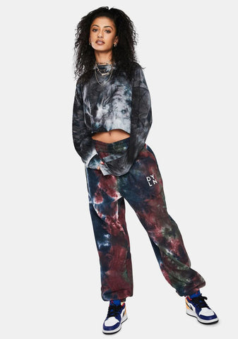 Night Ultimate Crush Tie Dye Crewneck Sweatshirt