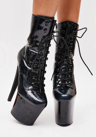 Up And Up Lace Up Ankle Boots