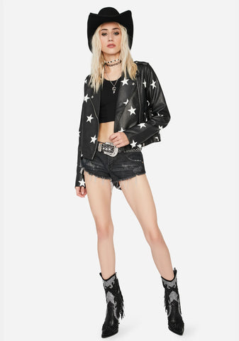 Starry Eyed Surprise Moto Jacket