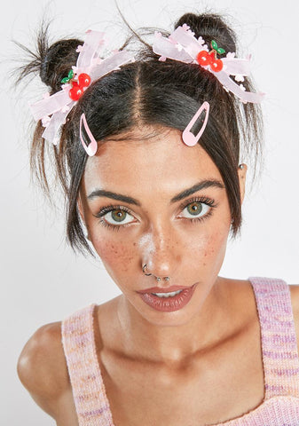 Baby Make A Move Cherry Hair Clip