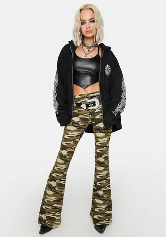 Backstage Bandit Vegan Leather Top