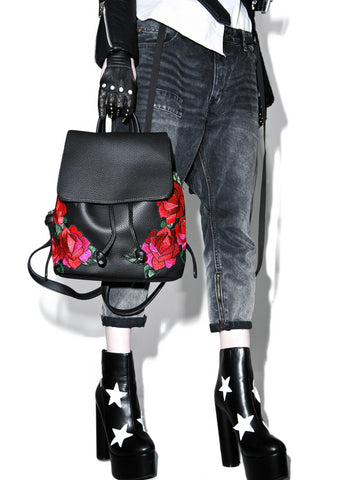 Embroidered Cressida Backpack