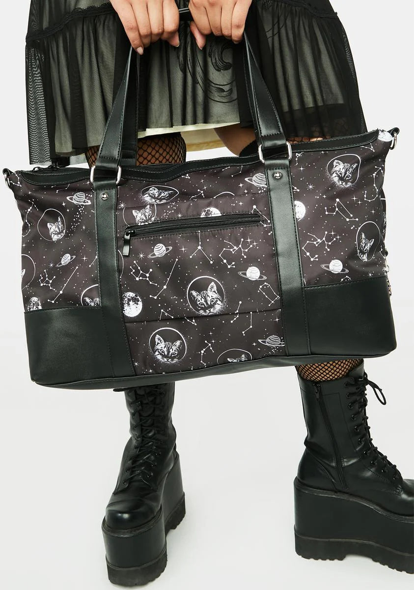 Space Cat Gym Bag