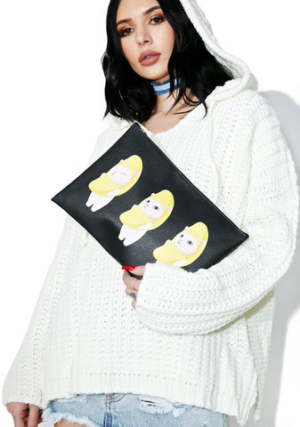 Banana Cat Clutch