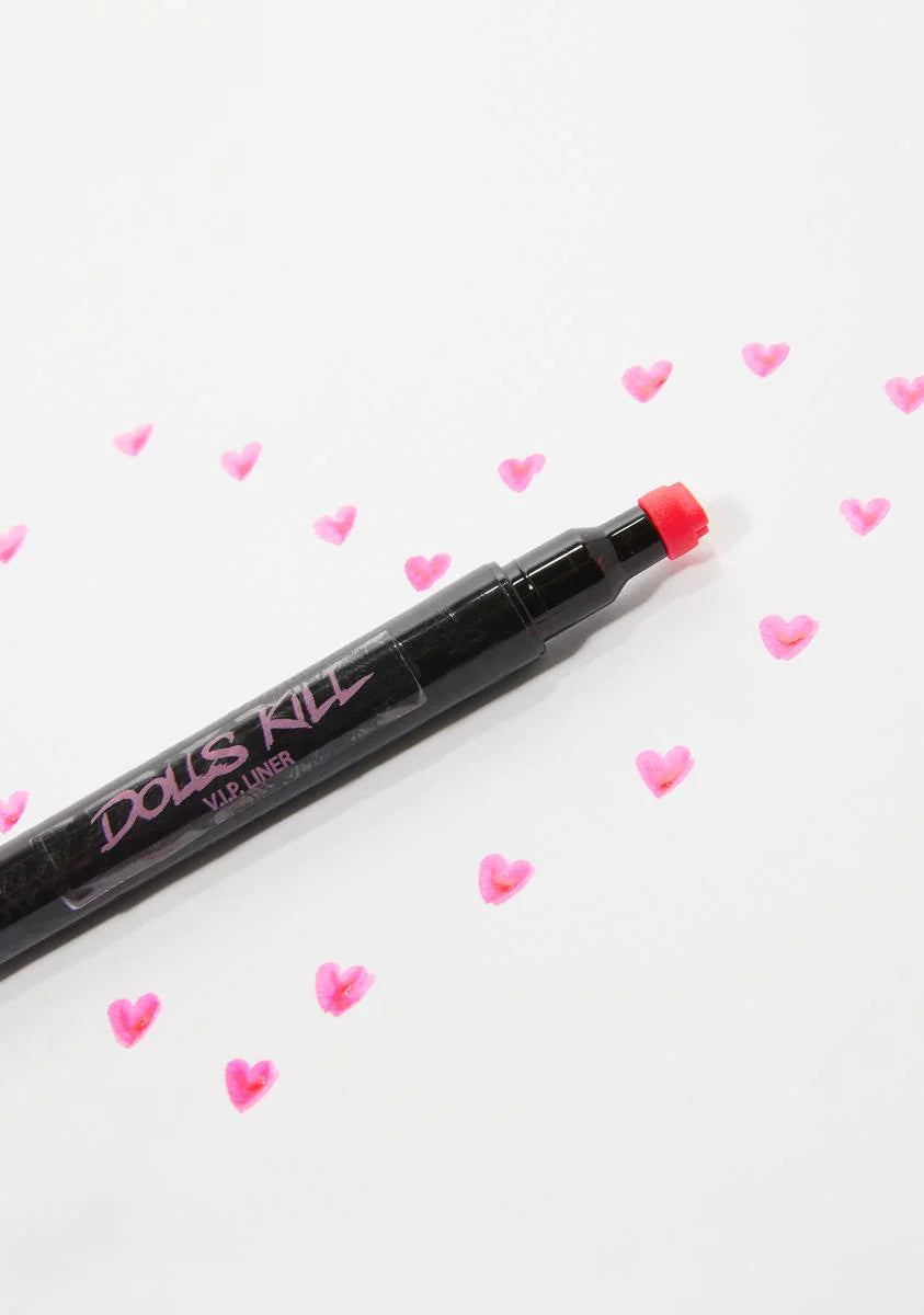 Kiss Heart Eyes Stamp Liner