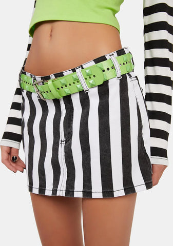 Three Times Mini Skirt