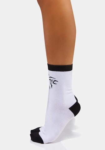 U Are What U Are Crew Socks