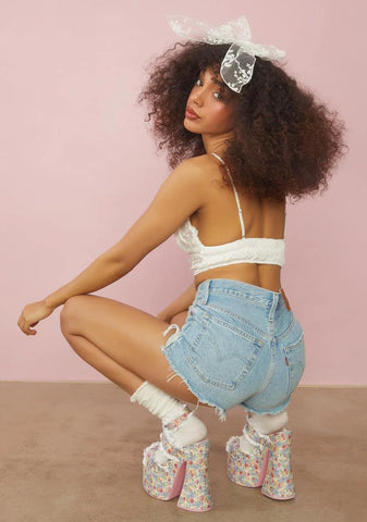 Pearl Telling My Secret Bra Top