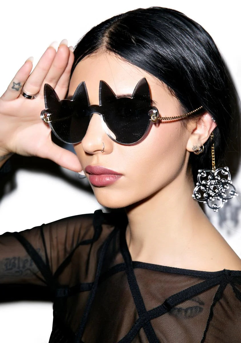 Here Kitty Cat Eye Glasses