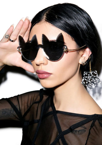 Here Kitty Cat Eye Glasses