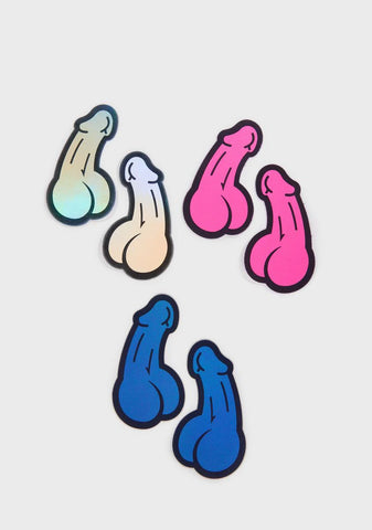 A Bag Of Dicks 3 Pack Penis Pasties