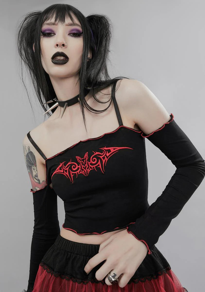 Life In Hell Off The Shoulder Top