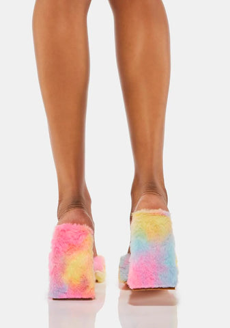 Chandlar Fluffy Heels