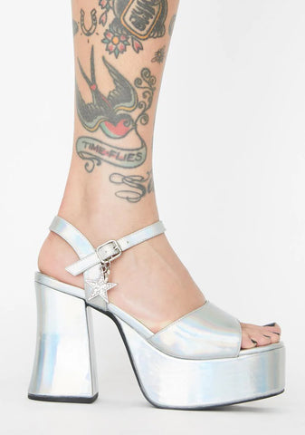 Starry Eyed Surprise Platform Heels