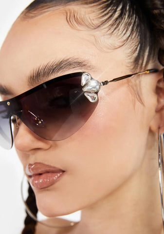 Grim Guard Your Heart Shield Sunglasses