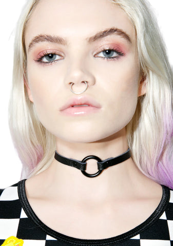 Rough Edge O-Ring Choker