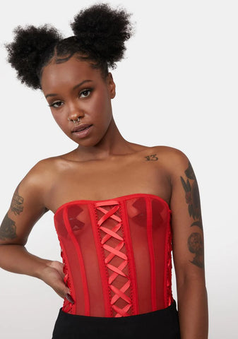 Love Think Of Me Corset Top