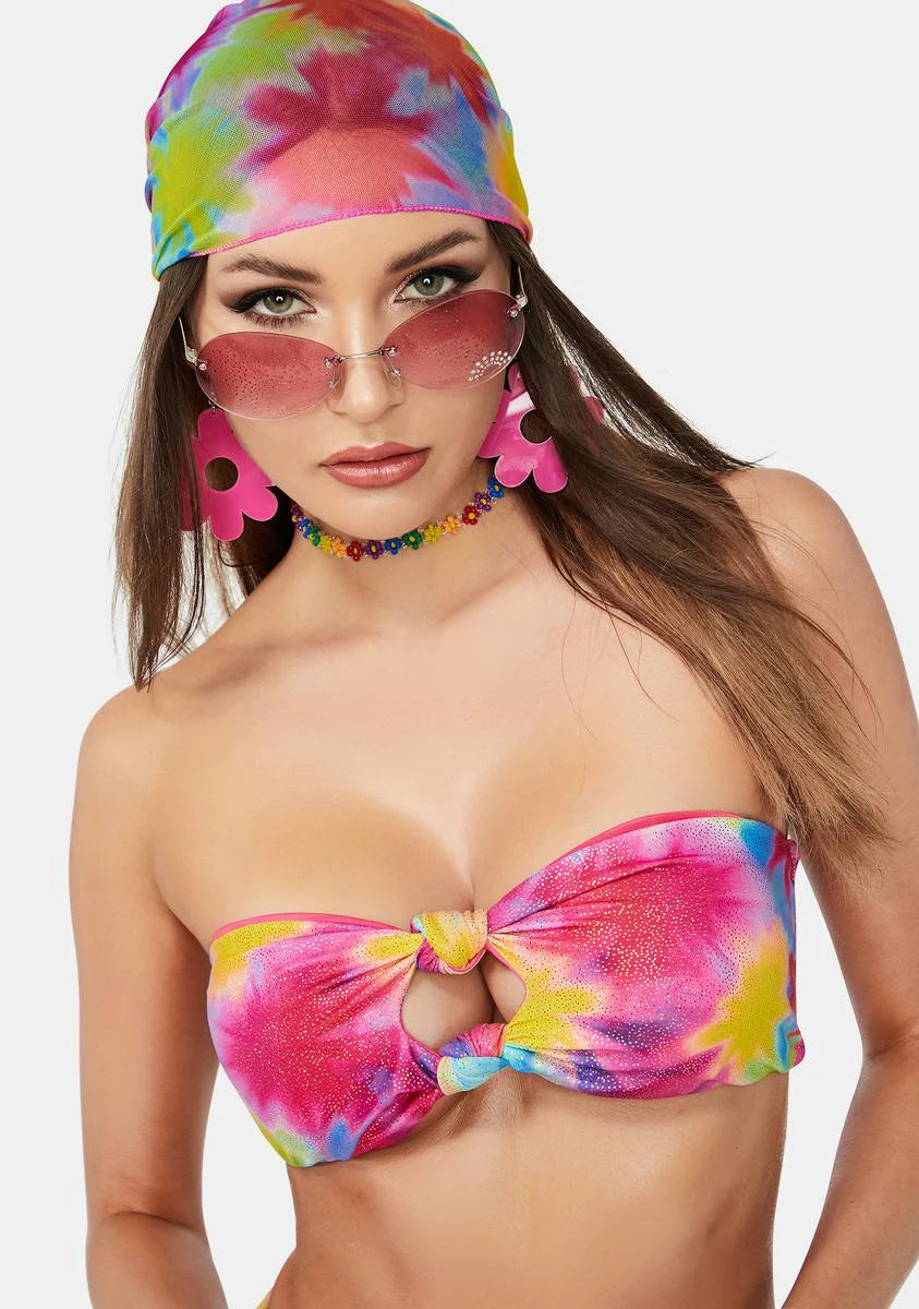 Tie Dye Daydream Bikini Top