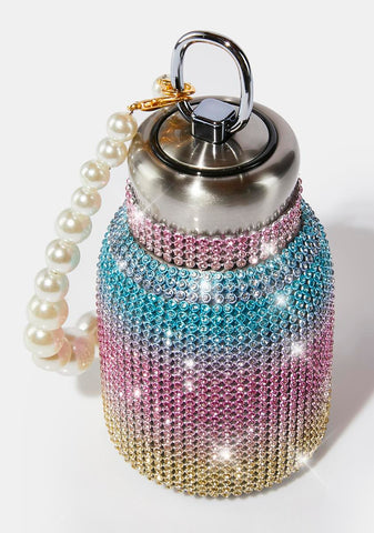 Live Glamour Rhinestone Canteen