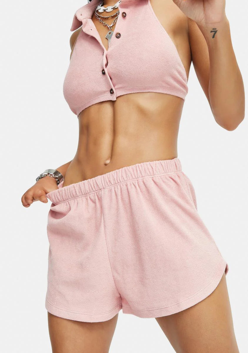 Terry Cloth Lounge Shorts