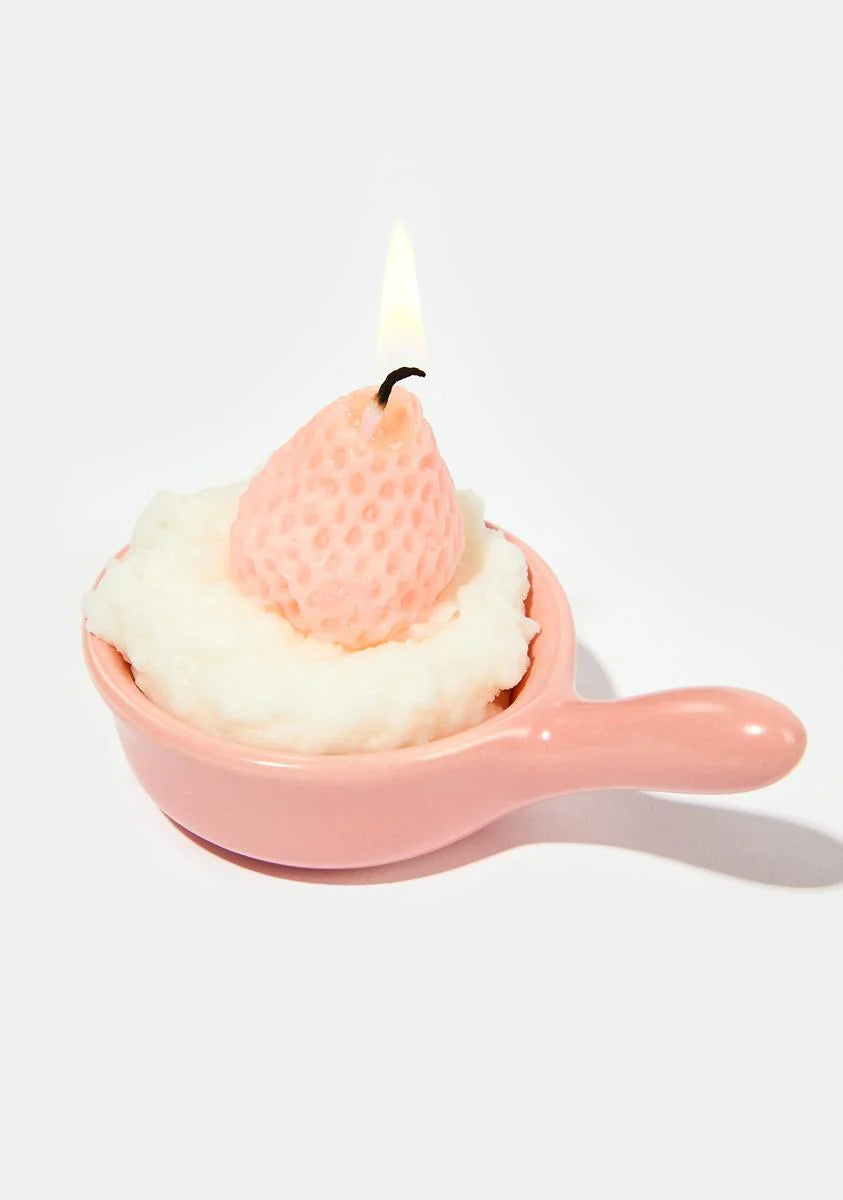 Strawberry Shortcake Candle