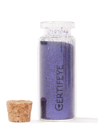 Deep Purple Full Glitter Bottle