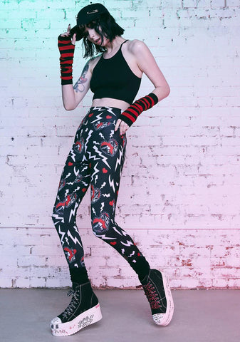 Electric Love Printed Leggings