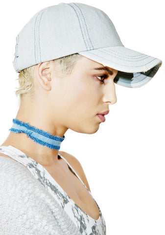 Destroyed Denim Dat Hat