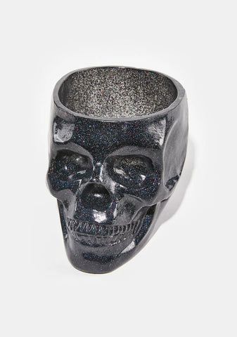 Dead Things Grow Skull Organizer Cup