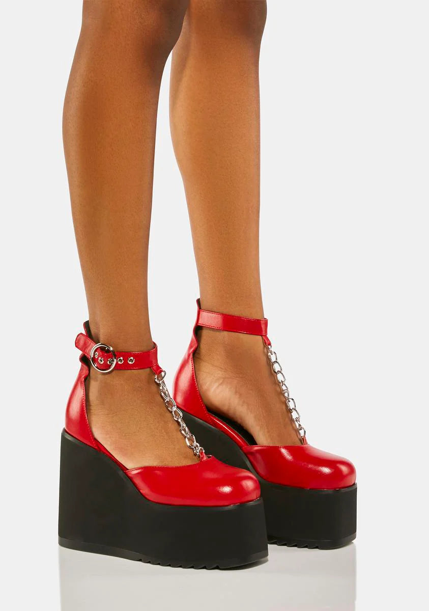 No Roof Platform Sandals