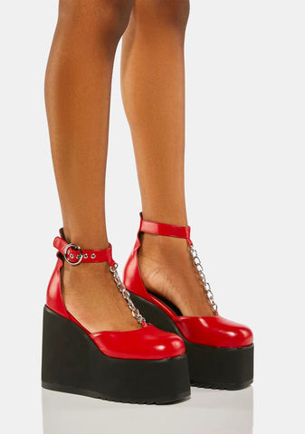 No Roof Platform Sandals