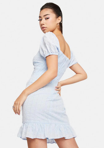 Chill Need A GF Now Ruffle Mini Dress