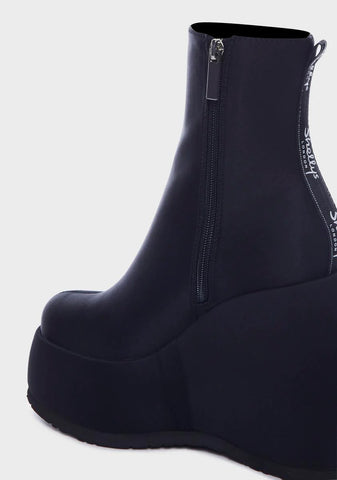 Roxanne Wedge Ankle Boots