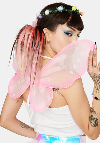 Sweet Fairy Time Light Up Butterfly Wings