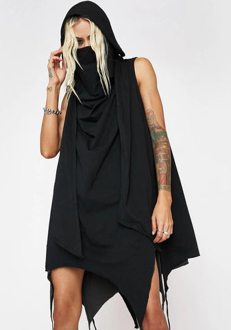 Filter Unisex Hooded Longline Tank