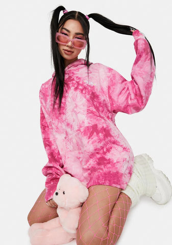 Rose Blend Everyday Tie Dye Hoodie