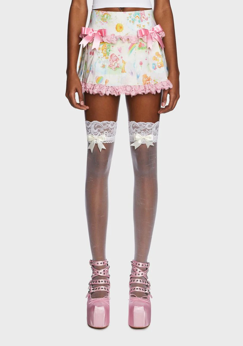 Cloud Wishes Pleated Skirt