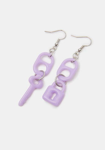 Lavender Life After Lockdown Drop Earrings