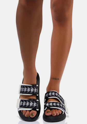 Black 222 Banda Aster 5 Slides