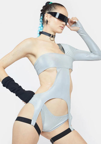 Digital Inferno Reflective Bodysuit