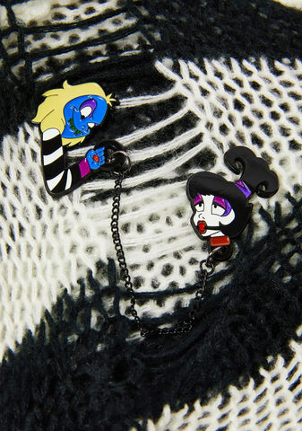 Beetle Love Enamel Pin