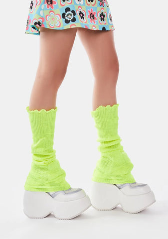 Electric Just For You Knit Leg Warmers