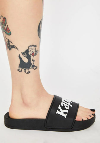 Black 222 Banda Adam 9 Slides