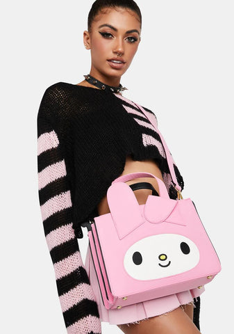 Sanrio My Melody And Kuromi Double Sided Crossbody Bag