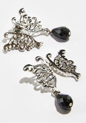 Regal Monarch Drop Earrings