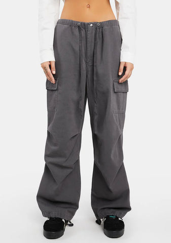 Cement Parachute Cargo Pants