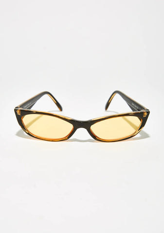 Amber Can't Buy Love Rectangle Sunglasses