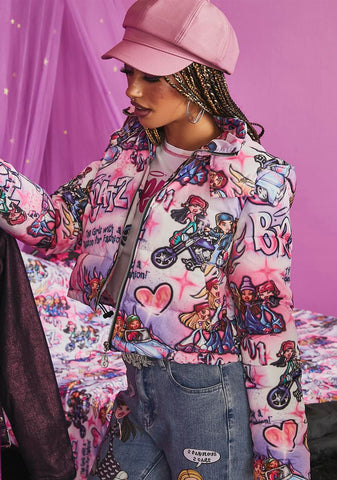 Hot N' Unbothered Puffer Jacket